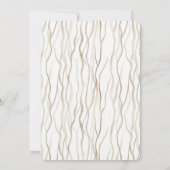 魅惑ピンクフラワーフクロウ誕生日 招待状 (裏面)