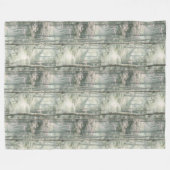 魅惑ピンクフローラ園 フリースブランケット (正面(横))