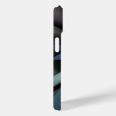 魅惑ライトブルー抽象芸術 Case-Mate iPhoneケース (裏面 / 右)