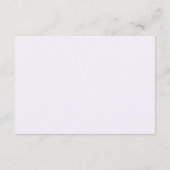 魅惑ラベンダーパープル結婚フローラ詳細 エンクロージャーカード (裏面)