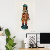 魅惑ヴィンテージくるみ割りバイミナローリー ポスター (ホームオフィス)