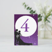 魅惑夕べ結婚ナイトタイムズテーブルカード ポストカード (スタンド正面)