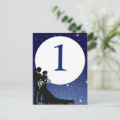 魅惑夕べ結婚ナイトタイムズテーブルカード ポストカード (スタンド正面)