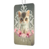 魅惑的でフワフワの子猫 カーエアーフレッシュナー (左)