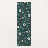 魅惑的なアネモネパターン ヨガマット (正面)