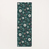 魅惑的なアネモネパターン ヨガマット (裏面)