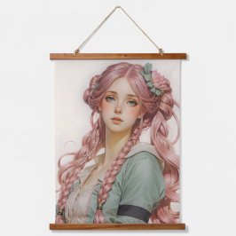 魅惑的なウッドランドの夢 | 美しいと恋愛 吊り下げ型タペストリー