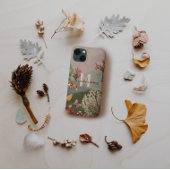 魅惑的なウッドランドシーン色鉛筆モノグラム Case-Mate iPhoneケース