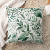 魅惑的なエバーグリーンバレエ植物学 クッション (ブランケット)