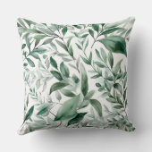 魅惑的なエバーグリーンバレエ植物学 クッション (裏面)