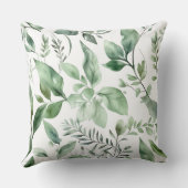 魅惑的なエバーグリーンバレエ植物学 クッション (裏面)