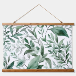 魅惑的なエバーグリーンバレエ植物学 吊り下げ型タペストリー