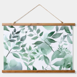 魅惑的なエバーグリーンバレエ植物学 吊り下げ型タペストリー