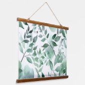 魅惑的なエバーグリーンバレエ植物学 吊り下げ型タペストリー (傾斜あり)
