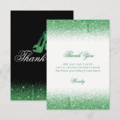 魅惑的なエメラルドのかかと、サンキューカード サンキューカード (正面/裏面)