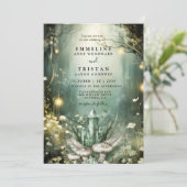 魅惑的なエメラルド結婚の森の魔法の結晶 招待状 (スタンド正面)