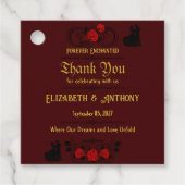 魅惑的なエレガンス結婚ズ フェイバータグ (正面)