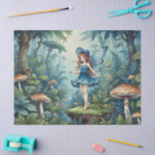 魅惑的なキノコの妖精 薄葉紙 (クラフト)