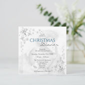 魅惑的なクマと少女のフェスティバル パーティー招待状 招待状 (スタンド正面)