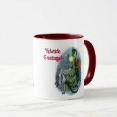 魅惑的なクリストマスツリーマグ マグカップ (正面右)