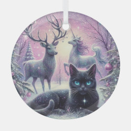 魅惑的なクリスマスの飾り ガラスオーナメント