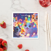 魅惑的なクリスマスグロー スタンダードカクテルナプキン (インサイチュ)