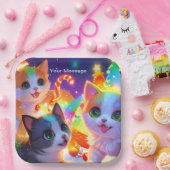 魅惑的なクリスマスグロー ペーパープレート (パーティー)