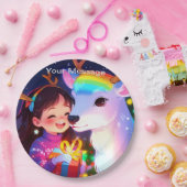 魅惑的なクリスマスグロー ペーパープレート (パーティー)