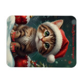 魅惑的なクリスマスグロー マグネット (横)
