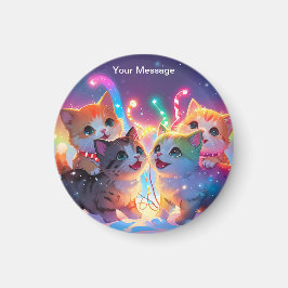 魅惑的なクリスマスグロー マグネット