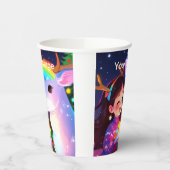 魅惑的なクリスマスグロー 紙コップ (左)