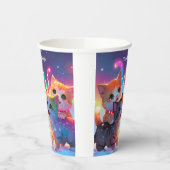 魅惑的なクリスマスグロー 紙コップ (左)