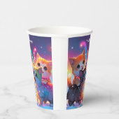 魅惑的なクリスマスグロー 紙コップ (右)