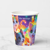 魅惑的なクリスマスグロー 紙コップ (正面)