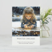 魅惑的なクリスマス シーズンカード (スタンド正面)