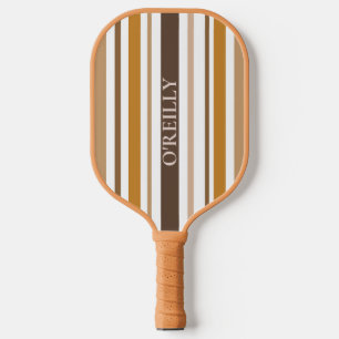 魅惑的なシックストライプなパターン  モノグラモダンム ピックルボールラケット