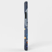 魅惑的なハスキー犬:魔法のハロウィーンの喜び Case-Mate iPhoneケース (裏面/右)