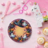 魅惑的なハロウィーンの夜 ペーパープレート (パーティー)