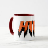 魅惑的なハロウィーンマグ、可愛い不気味クリープ彼 マグカップ (正面左)