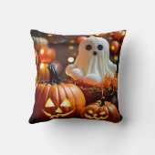 魅惑的なハロウィーン装飾用クッション クッション (裏面)