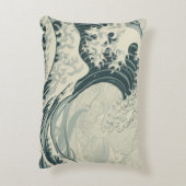 魅惑的なパターンのアクセント枕 アクセントクッション (裏面(縦))