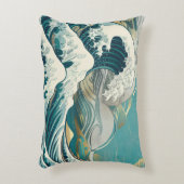 魅惑的なパターンアクセント枕 アクセントクッション (正面(垂直))