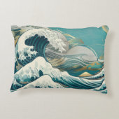 魅惑的なパターンアクセント枕 アクセントクッション (裏面)