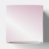 魅惑的なピンクパープルモダンエレガントテンプレート フェイバーボックス (上部)