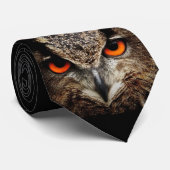 魅惑的なフクロウ ネクタイ (ロール)