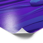 魅惑的なフローラ・ドリームを持つ天のゴシックスカル フォトプリント            (角)