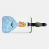 魅惑的なプリンセス ラゲッジタグ (裏面横)