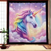 魅惑的なユニコーンシャワーカーテン シャワーカーテン