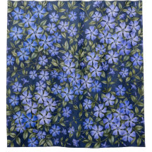 魅惑的なルリツメクサの花 深い青