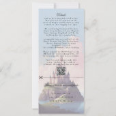 魅惑的なロマンス結婚オールインワン 招待状 (裏面)